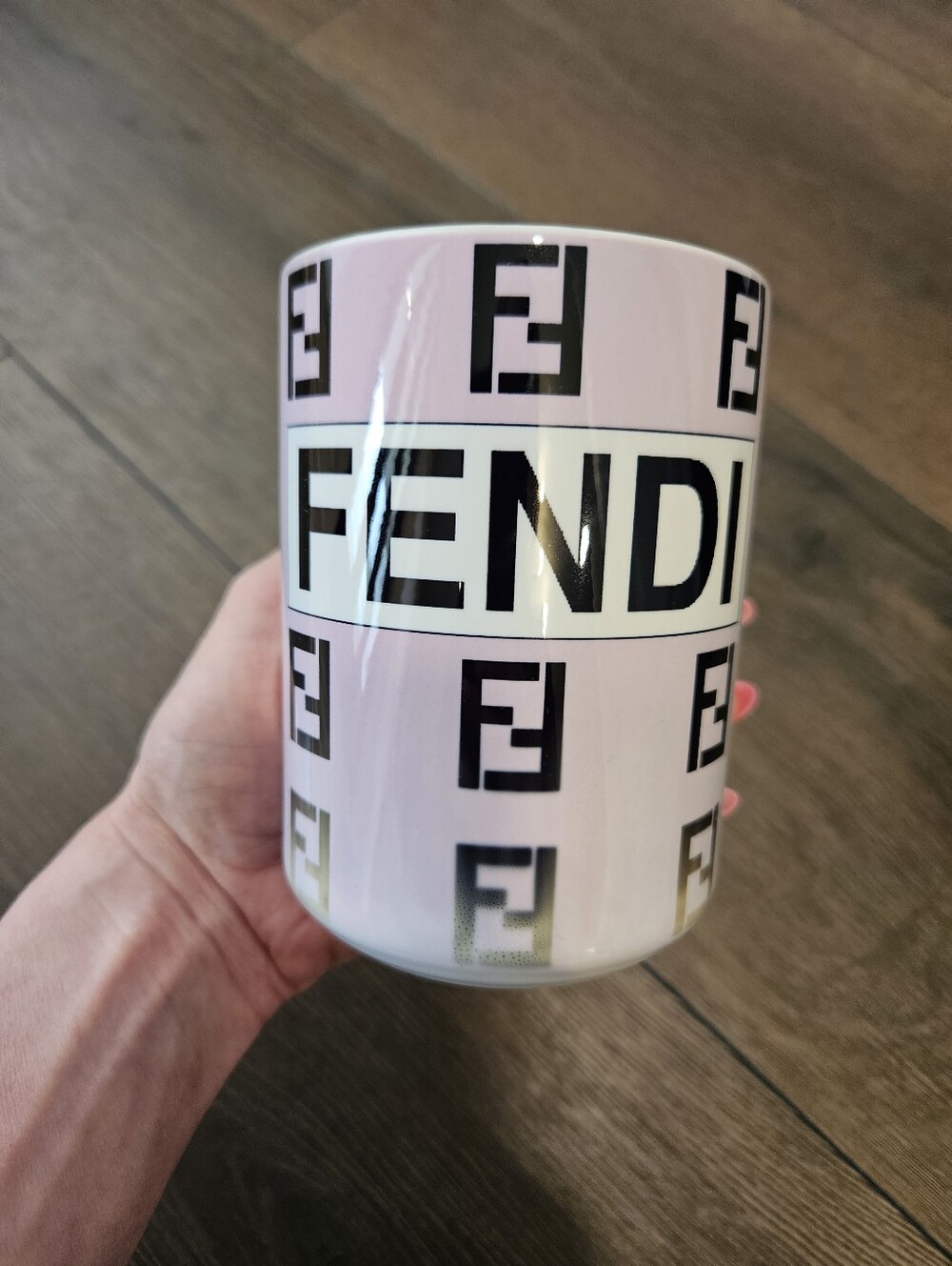 NEW Fashion Handmade Ceramic Logo Mug Unbranded
